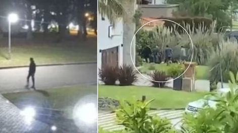 Los Andes | Los vecinos de un country atraparon y golpearon a un ladrón que había robado en varias casas. Captura: X