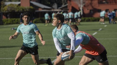 Rugby. Federico Serpa, otro de los rugbiers mendocinos,&nbsp; estuvo en la última práctica de Los Pumas, porque es parte del quince de Argentina XV