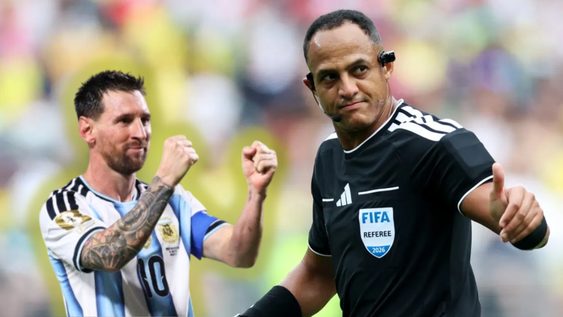Ismail Elfath será el árbitro de Argentina vs Inglaterra.