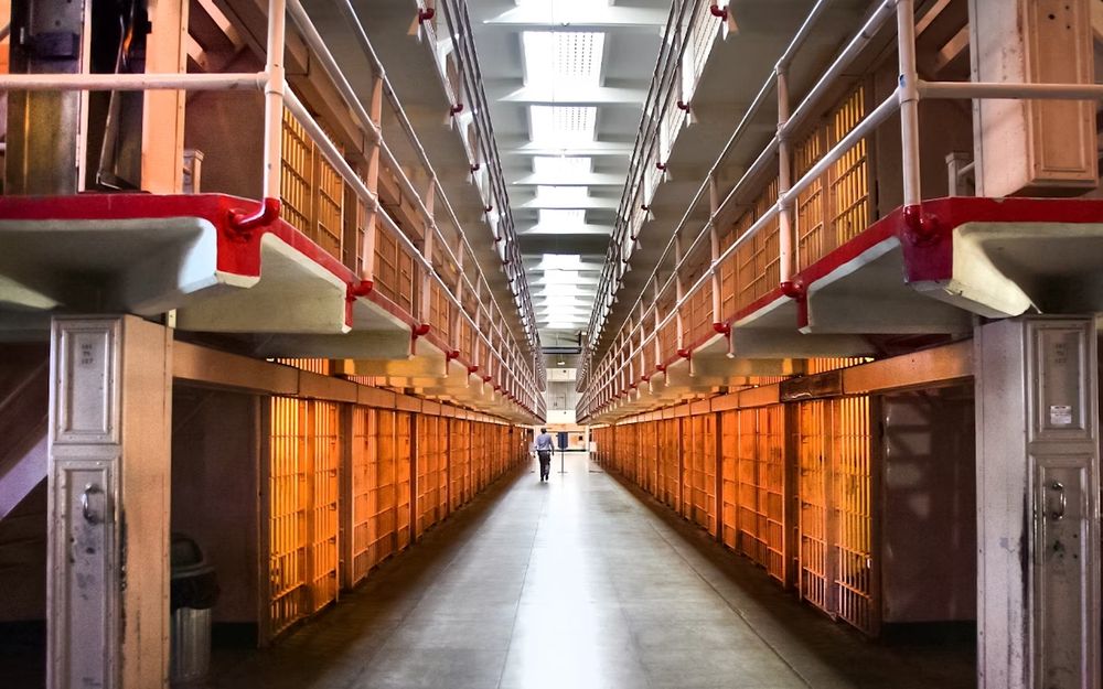 La mítica prisión en la isla de Alcatraz (San Francisco, California)