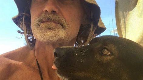 Tim Shaddock y Bella se encuentran a salvo. Foto: @daktilock