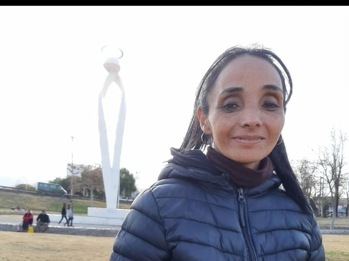 Referente de la Agrupación Mujeres al Frente, víctimas de violencia.