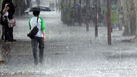 Cayó granizo sobre el Gran Mendoza y se esperan más tormentas.