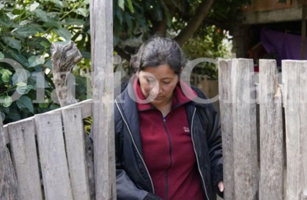 Corrientes. Laudelina rumbo a la fiscalía este viernes 5 de julio (Gentileza).