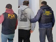 Dos de los cuatro detenidos. Gentileza Ministerio de Seguridad y Justicia.&nbsp;
