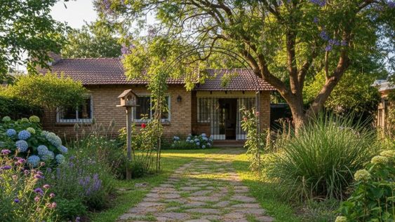los mejores disenos de senderos para patios grandes y chicos, segun expertos en paisajismo