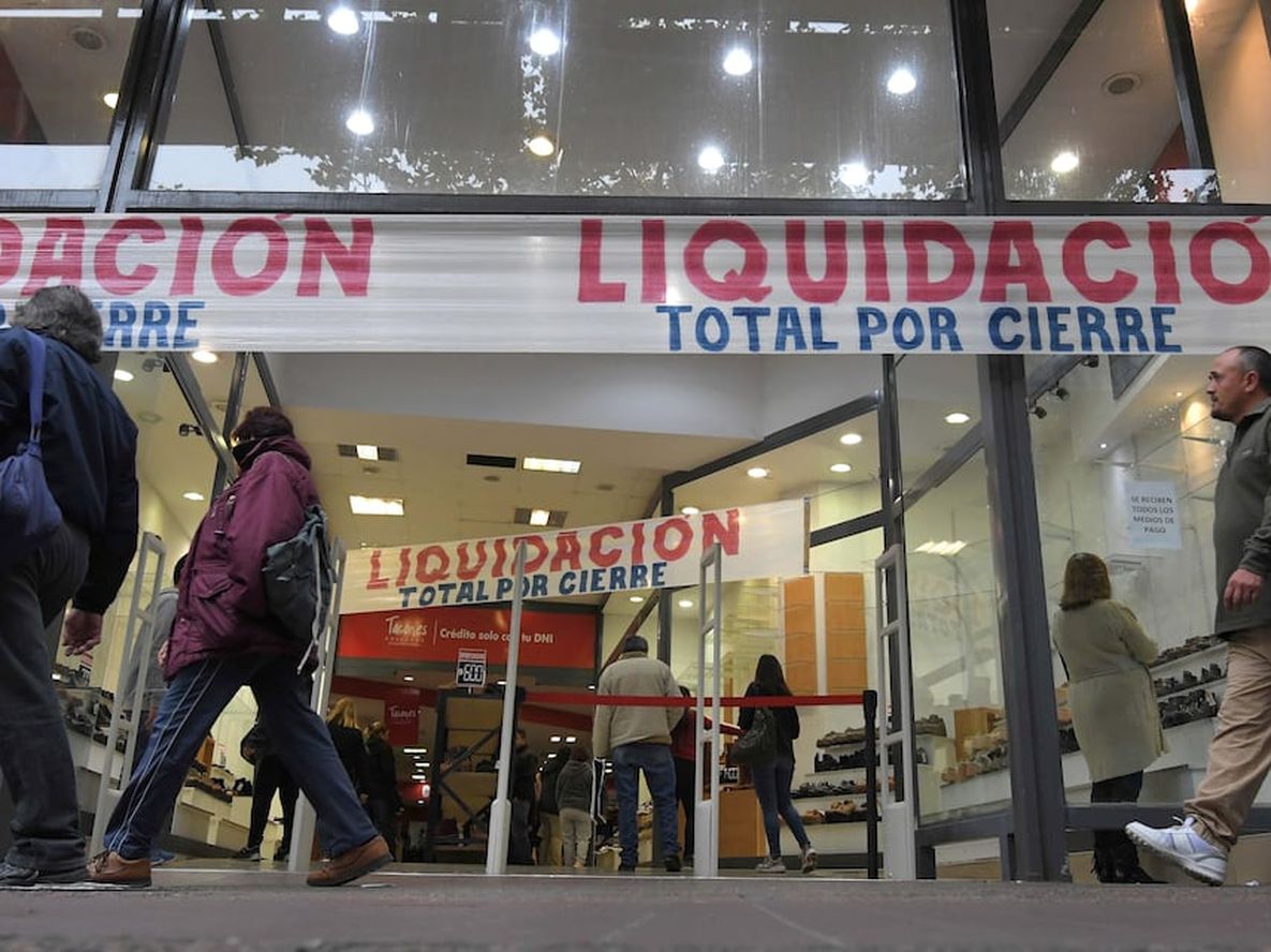 Las liquidaciones por cierre se ven cada vez más (foto ilustrativa).
