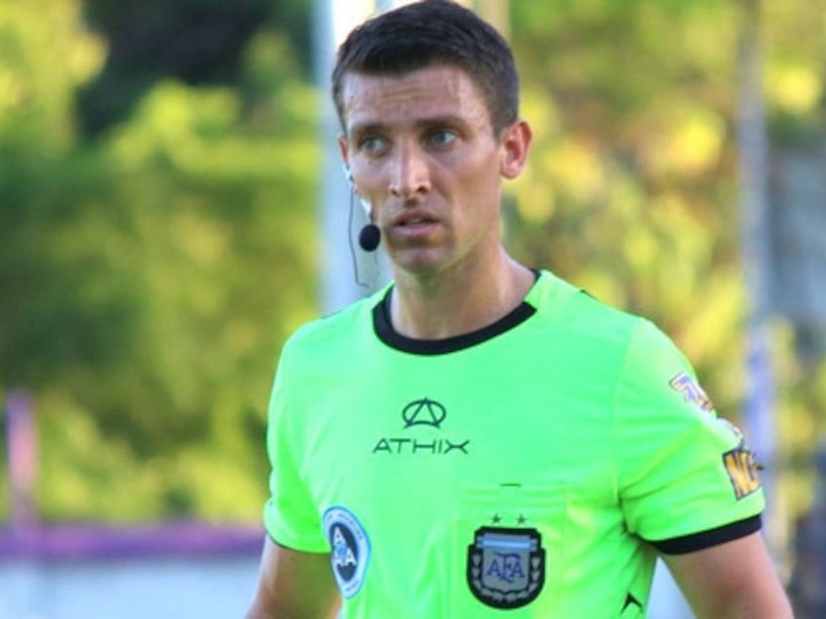 El árbitro Sebastián Zunino será el encargado de impartir justicia en Platense vs. Godoy Cruz. / Gentileza.