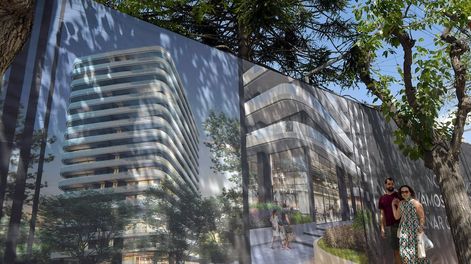 Los Andes | Construirán la torre Le Pilier en avenida Civit 642 de ciudad, una obra de la firma comercial Kristich Desarrollos. / Foto: Orlando Pelichotti