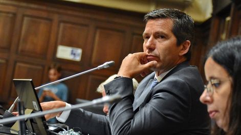 El presidente de la Cámara de Diputados, Andrés Lombardi.&nbsp;