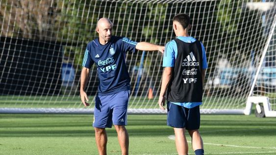 Javier Mascherano dio la lista de la Sub 23 para los próximos amistosos. / Gentileza.