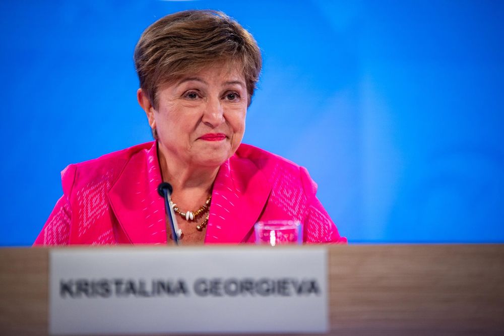 La Directora del Fondo Monetario Internacional (FMI), Kristalina Georgieva.