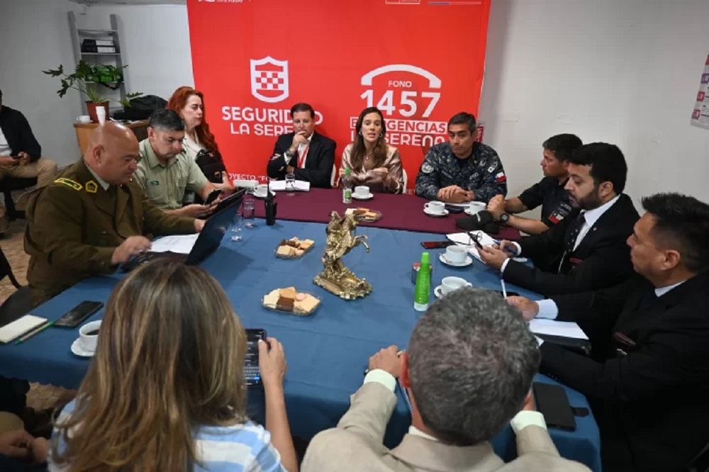 Reunión en La Serena por la inseguridad que sufren los argentinos 