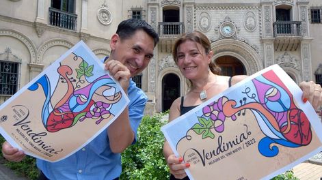 Ganador del Diseño de Sistema de Identidad y Comunicación Visual que sirvió para promocionar la Fiesta de la Vendimiia de 2022.