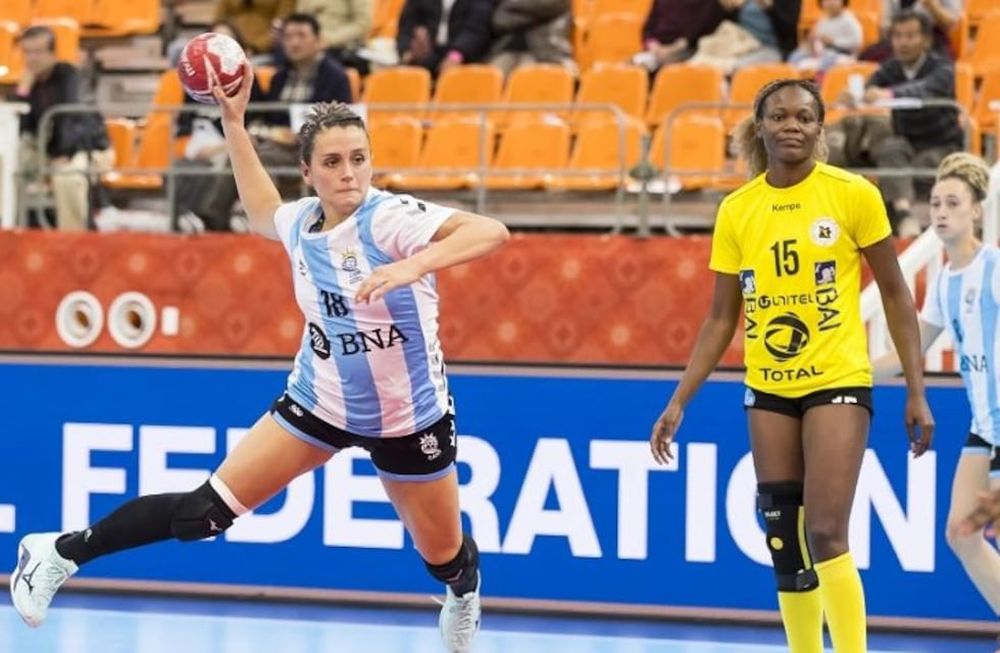 Macarena Sans, jugadora de La Garra, estará en el próximo Preolímpico en el mes de marzo. Embajadora mendocina. / Gentileza.