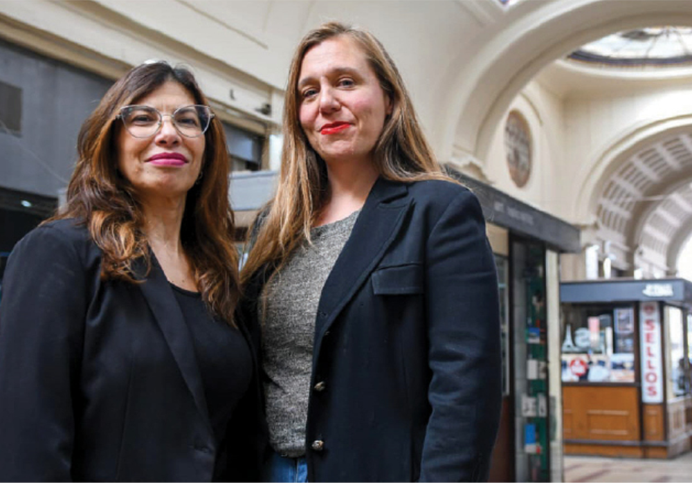 Mariana Guzzante y Camila Menéndez dirigieron el documental, que se verá en la Feria del Libro en octubre y en el Cine Universidad en noviembre. Foto: Ramiro Gómez / Los Andes.&nbsp;