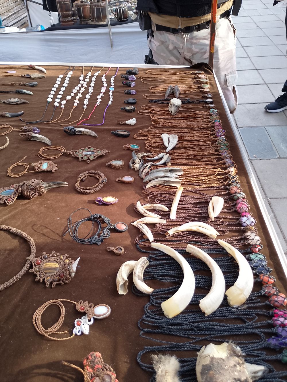 Imágenes tenebrosas: secuestran artesanías hechas con restos de osos hormigueros y otros animales protegidos. Foto: Secretaría de Ambiente y Energía
