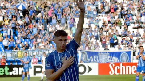 Ezequiel Bullaude, la joya del Tomba que se va a Europa. / Foto: Orlando Pelichotti / Los Andes