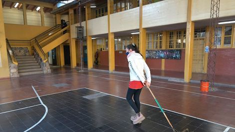 Los Andes | Se espera que las clases con presencialidad absoluta para cuarto, quinto, sexto y séptimo sean a partir de la semana que viene.Foto: Orlando Pelichotti / Los Andes