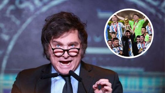 Algunos integrantes de la Scaloneta siguen a Milei en sus redes