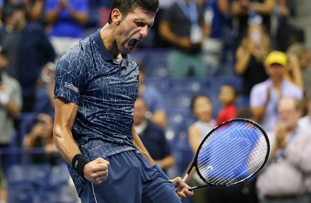 Djokovic le ganó a Millman, se metió en semis del US Open y acecha a Del Potro
