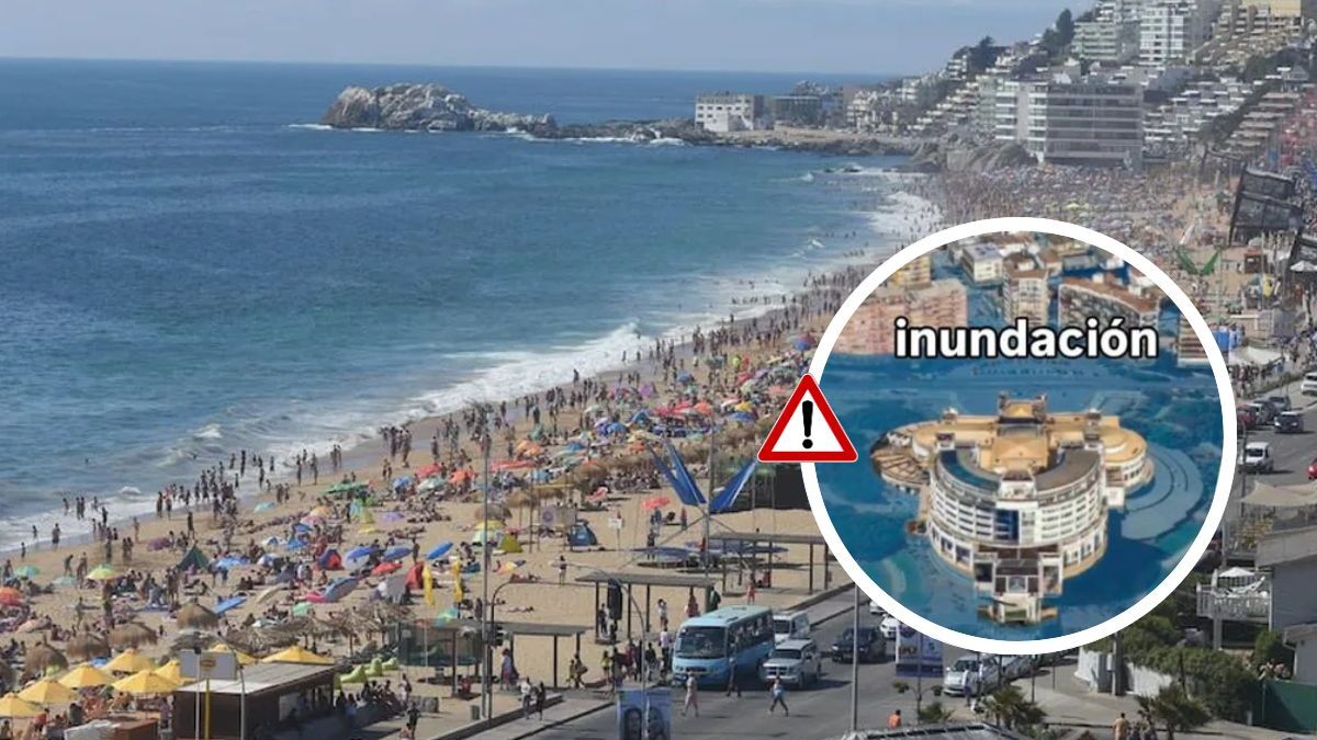 Tsunami en Chile: video simula los terribles efectos sobre Viña del Mar y el poco tiempo para evacuar