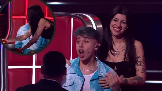 Cazzu salteó a Luck Ra y realizó un robo en La Voz Argentina.