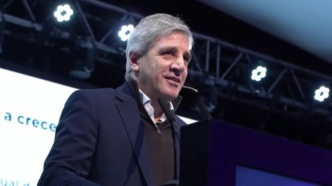 El ministro de Economía, Luis Caputo.
