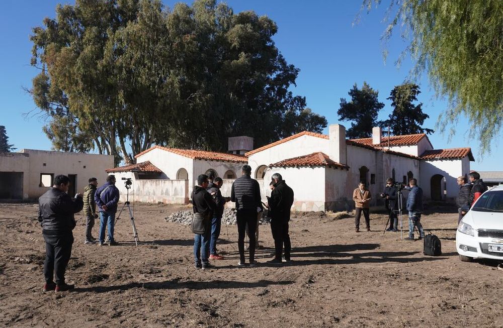 En su 108° aniversario, General Alvear inició la construcción del edificio de la escuela Ana María Polito de Fiondella