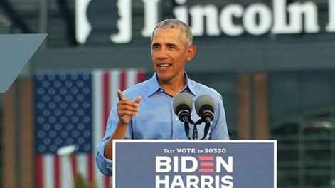 Los Andes | Obama reapareció en público durante un acto político para apoyar a Joe Biden, el candidato opositor de Donald Trump de cara a las próximas elecciones presidenciales.