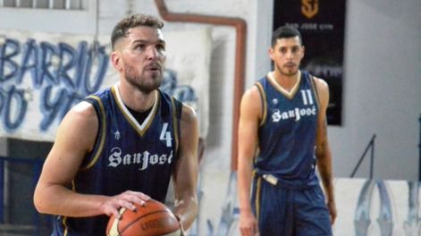 Los Andes | Leandro Lincheta fue la gran figura del triunfo de San José sobre el Club Israelita Macabi. / Gentileza: Nicolás Russo.