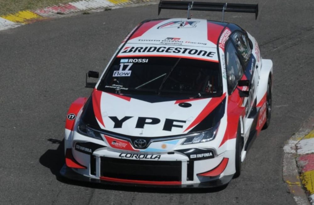 Matías Rossi festejó en la final del sábado