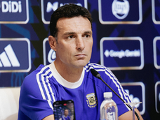 Lionel Scaloni, DT de la Selección Argentina. Lionel Scaloni, DT de la Selección Argentina.