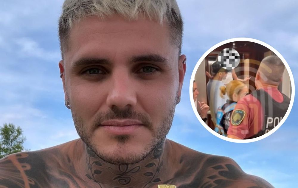Mauro Icardi furioso por la orden judicial de que la China Suárez no se cruce con sus hijas.