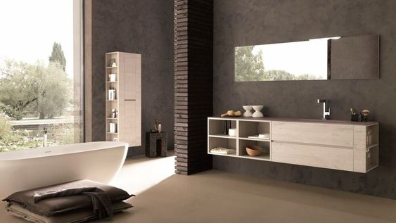 Minimalismo para baños