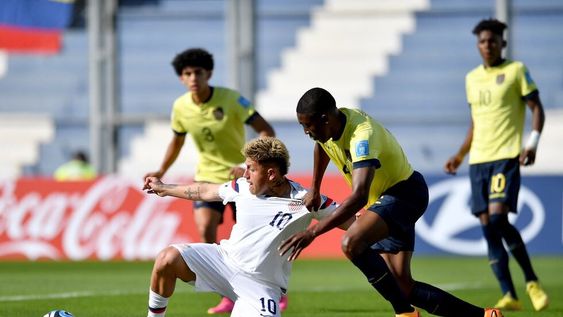 Estados Unidos le ganó agónicamente a Ecuador en el debut del grupo B del Sub-20. / Gentileza.