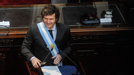 Discurso de Javier Milei ante el Congreso. (Federico López Claro)