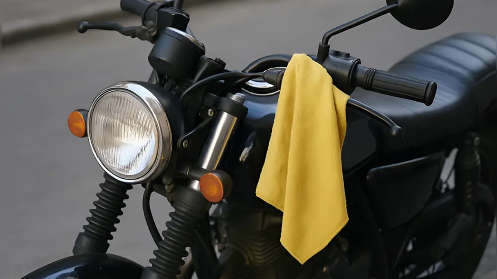 Descubrí por qué deberías detenerte en la ruta al ver un trapo amarillo atado a una moto.&nbsp;