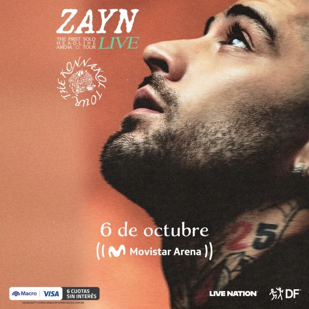 Zayn Malik regresará a Argentina. 