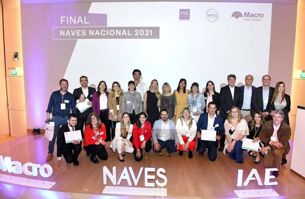 Naves 2021: Banco Macro y el Centro de Entrepreneurship del IAE premiaron a los ganadores del año