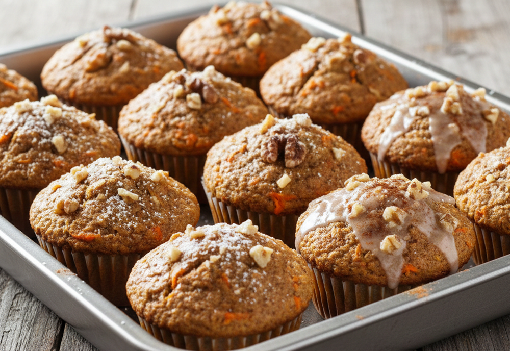 La receta de estos muffins convierten cualquier alimentación en saludable.