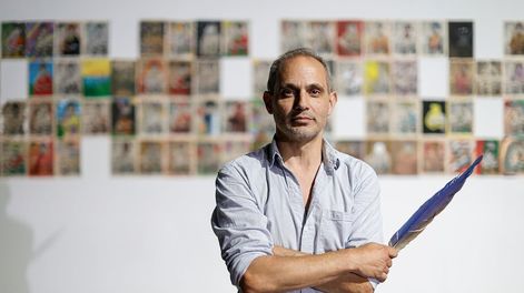 Los Andes | Instantes de la V Bienal del Sur, Pueblos en Resistencia. Museo de Bellas Artes en Caracas, República Bolivariana de Venezuela, junto a Orlando PelichottiFoto gentileza Javier Campos