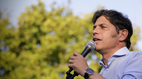 El gobernador de la provincia de Buenos Aires, Axel Kicillof.