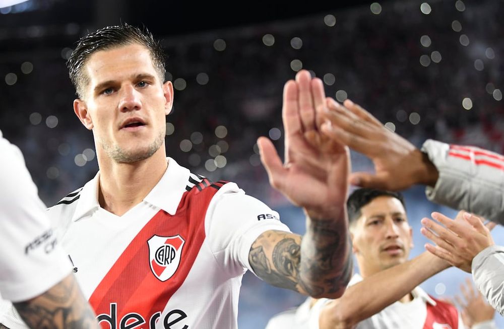 Bruno Zuculini, otra baja en River con fecha de regreso incierta. / archivo