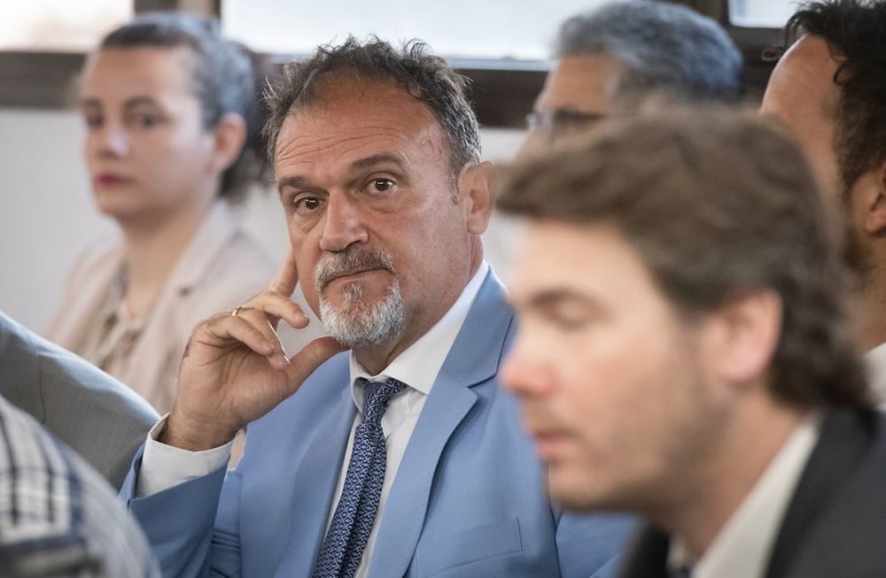 En Tribunales Federales se retoma el juicio contra el magistrado federal Walter Bento, acusado de liderar una banda que cobraba coimas a presos.Declaracion del Abogado Jaime Alba Foto: Ignacio Blanco / Los Andes