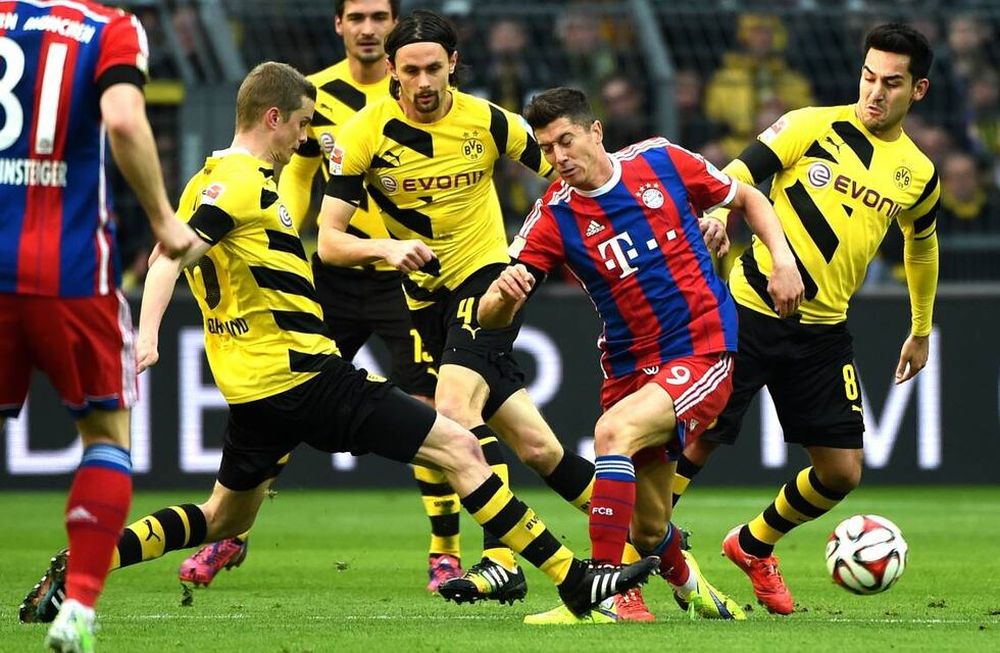 El Bayern de Guardiola fue más que el Borussia Dortmund en un clásico imperdible