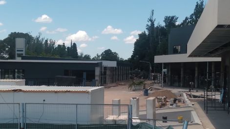 Avanza la obra en predio del Carrefour de Guaymallén.&nbsp;