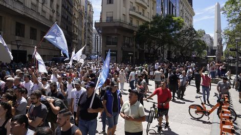 Marcha de la CGT - Archivo / FOTO GUILLERMO RODRIGUEZ ADAMI
