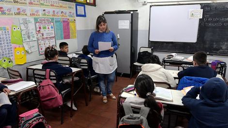 Mendoza le “pone fichas” a Matemática y lanzó su programa para mejorar el desempeño en las escuelas. Será implementado desde hoy y por etapas. Foto Archivo / Los Andes