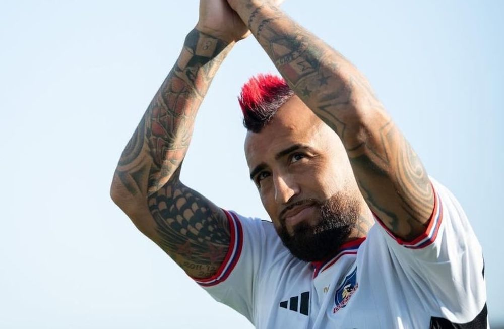 Arturo Vidal habló sus dichos con los jugadores de River. / Gentileza.